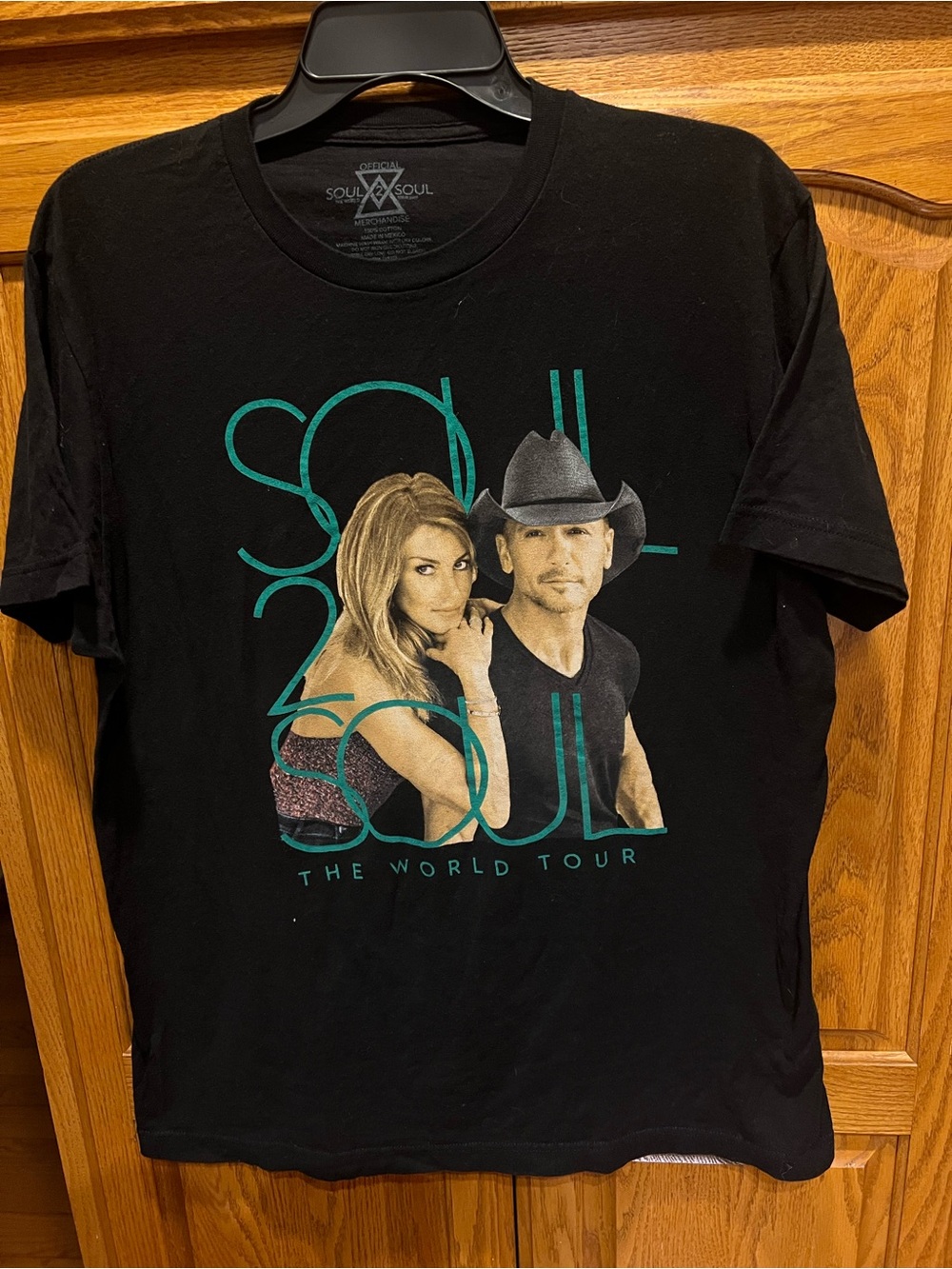 Soul2Soul World Tour Black Graphic Tee